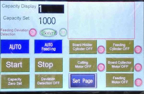 Full english operation interface, easy to operate.