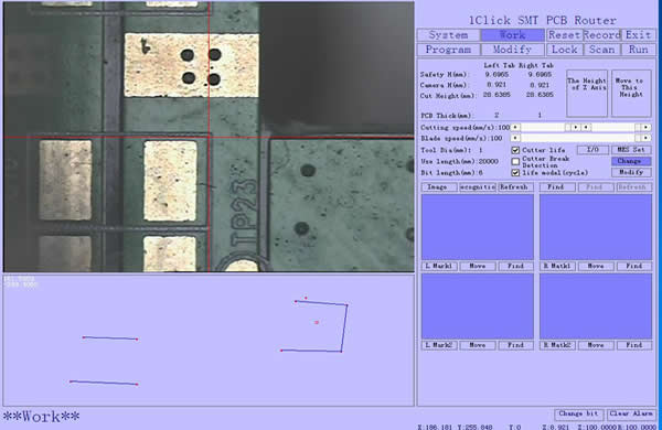 Milling cut can be used  as 2 or 3 section, just set the parameter on sofeware, it has greatly prolonged milling cut' service life.