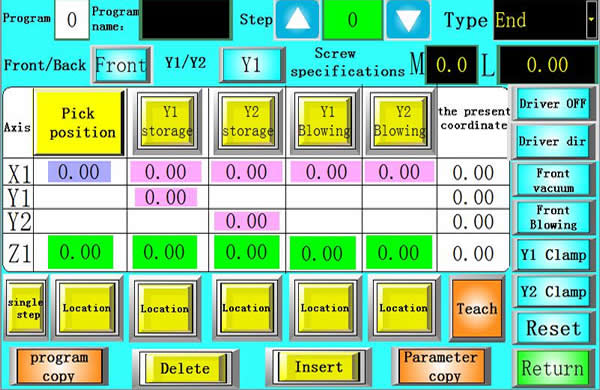 Full english operation interface, easy to use.