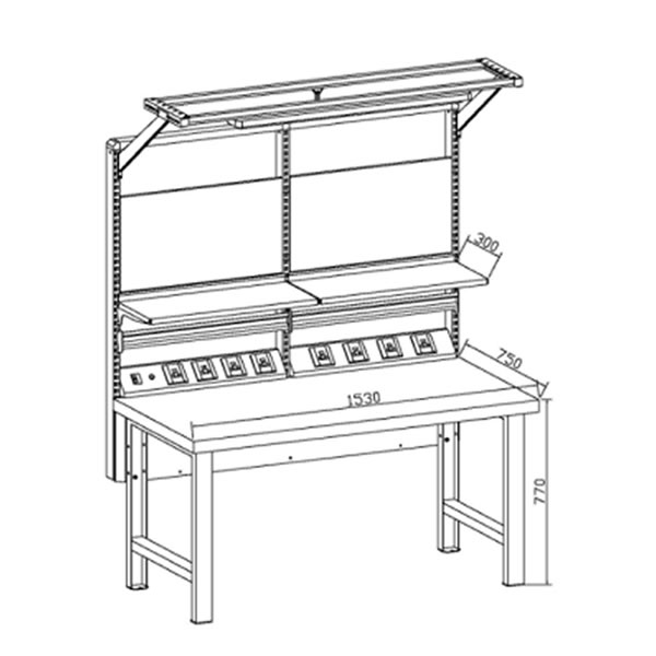 Anti-static Heavy Workstations