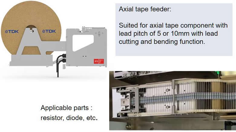 Intelligent Component Insertion System AI-550 Feeders