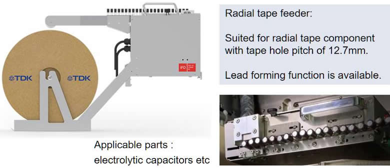 Intelligent Component Insertion System AI-550 Feeders