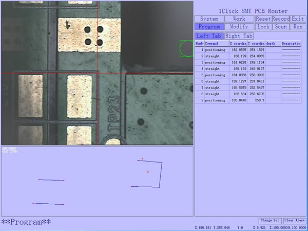 Self developed softeware makes programming and operating very easy