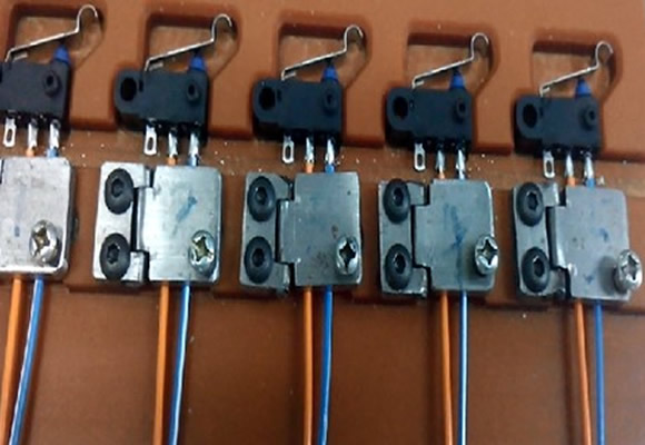 Micro switch solding